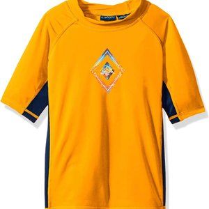 Kanu Surf Boys' Voyage UPF 50+ Sun Protective Rashguard Swim Shirt Toddler